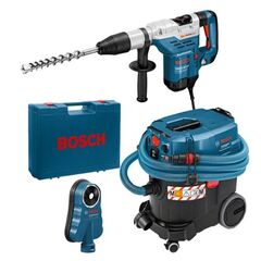  3-tlg. Set Bosch Combi-Set: Bohrhammer mit SDS-max GBH 5-40 DCE, Nass- und Trockensauger GAS 35 M, Staubabsaugung GDE 68 12466149